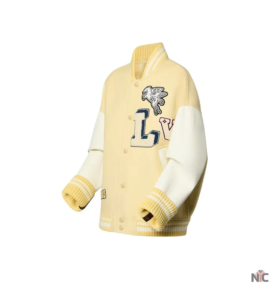Louis Vuitton Signature Patch Varsity Jacket Clanton Jacket