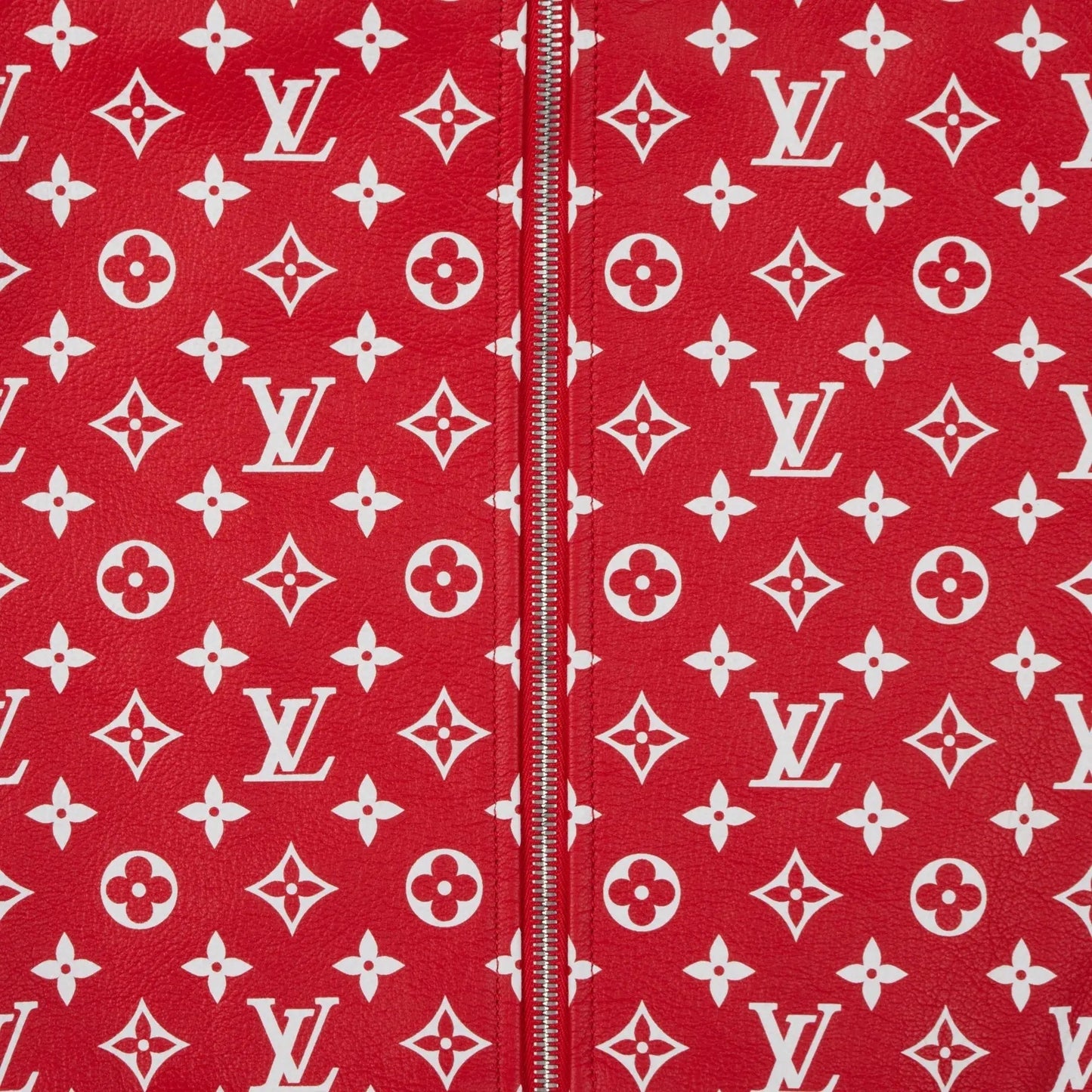 Louis Vuitton Supreme LV Baseball Varsity Jacket Clanton Jacket