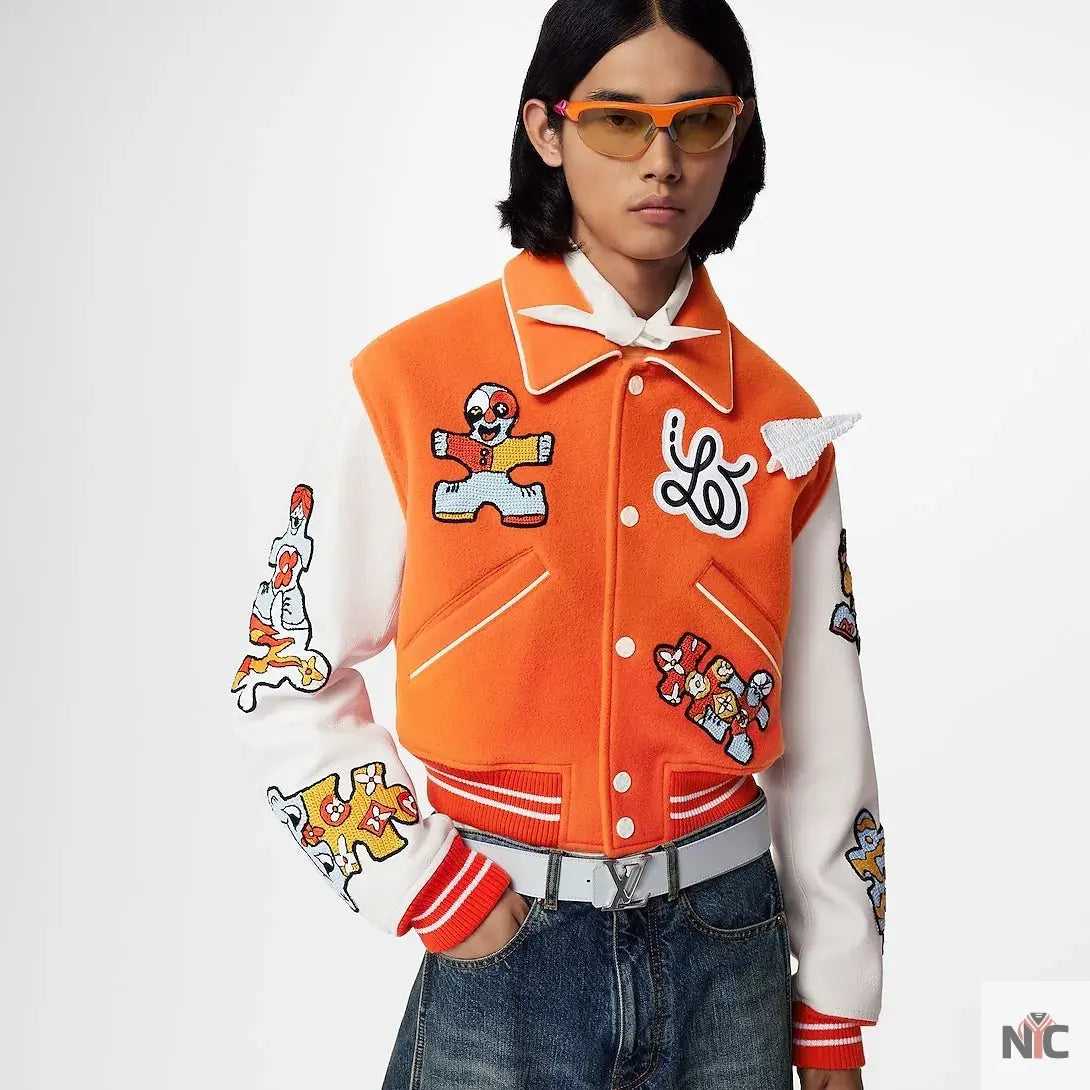 Louis Vuitton Mini Varsity Blouson Jacket Clanton Jacket