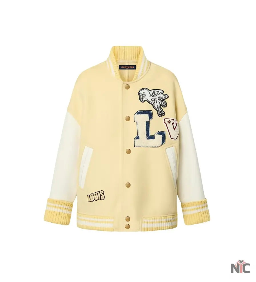 Louis Vuitton Signature Patch Varsity Jacket Clanton Jacket