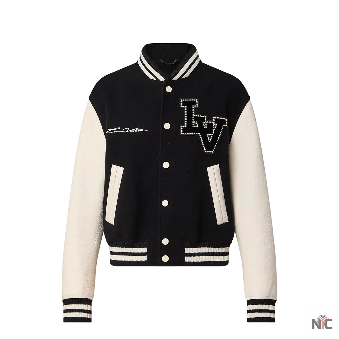 Louis Vuitton Signature Varsity Blouson Jacket Clanton Jacket