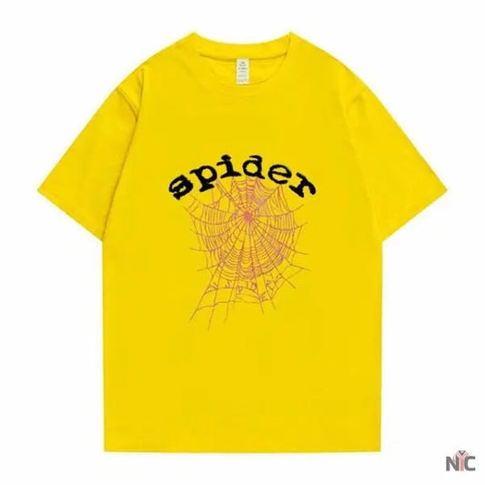 Spider Young Thug King Yellow T-Shirt Clanton Jacket